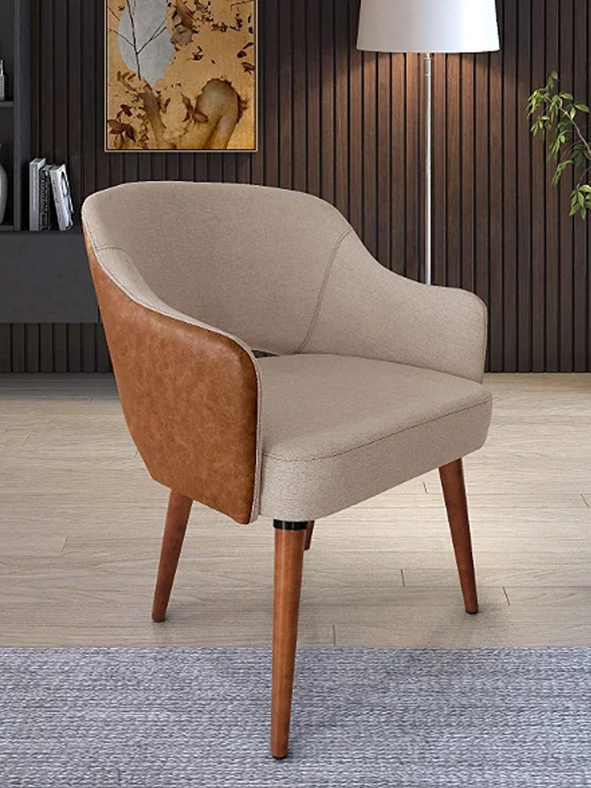 poltrona com rolo de laminado